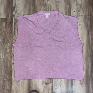 H&M Women’s Oversized Sweater Vest. Size: L